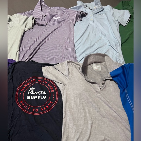 Chick-Fil-A Polos lot - Picture 3 of 4